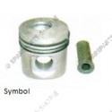 piston with pin 1,2-1,2-2,5mm